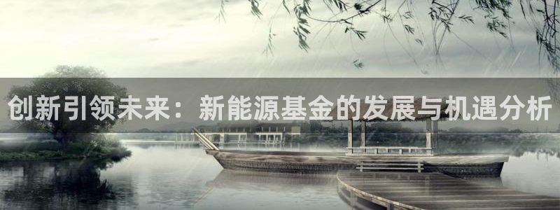 新宝gg属于：创新引领未来：新能源基金的